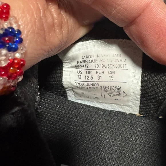 CONVERSE ALL STAR Classic Black and White Low-Tops elastic back slip on kids 13 - Picture 13 of 13